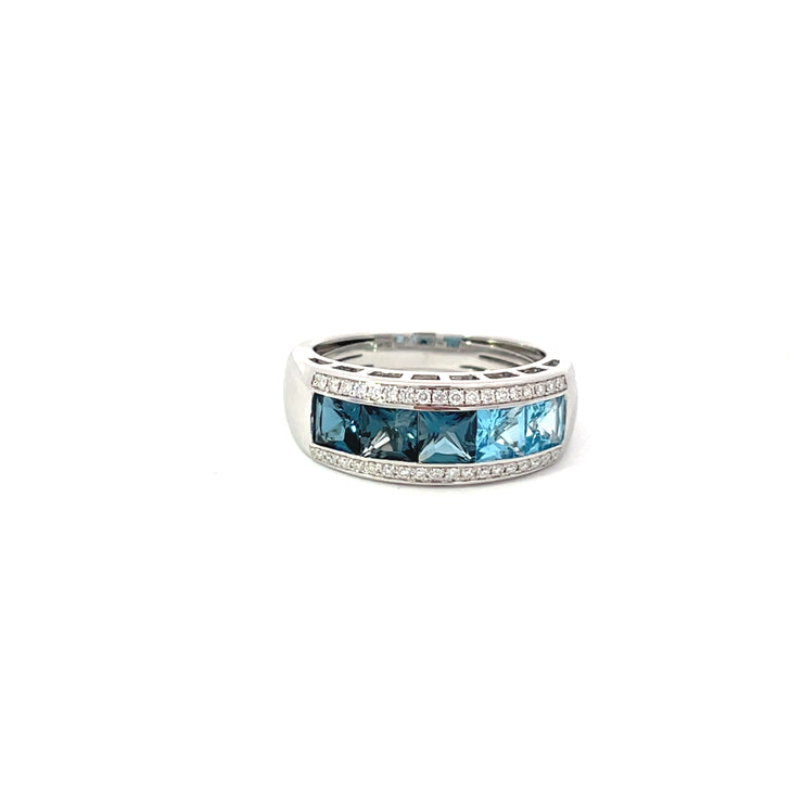 Blue Topaz Ring