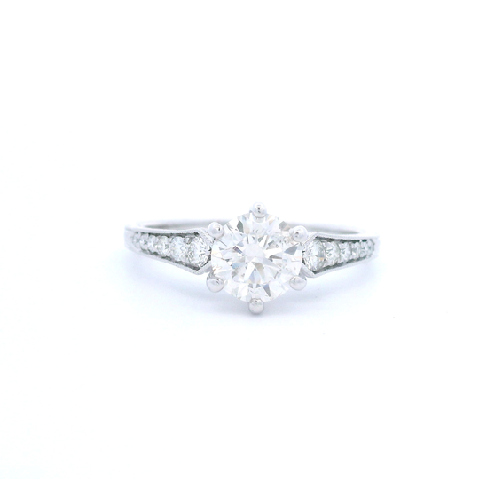 Estate Gabriel & Co. Diamond Engagement Ring