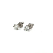 0.83tw Round Diamond Stud Earrings