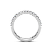 Shared Prong Diamond Wedding Band