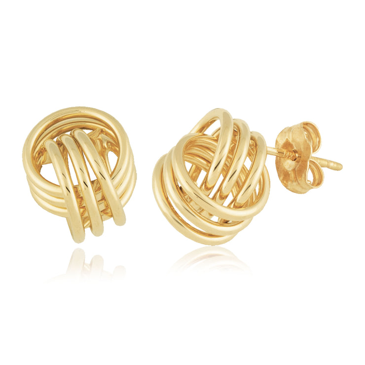 Yellow Gold Earrings
