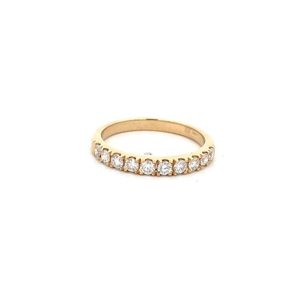 Yellow Gold Diamond Wedding Band