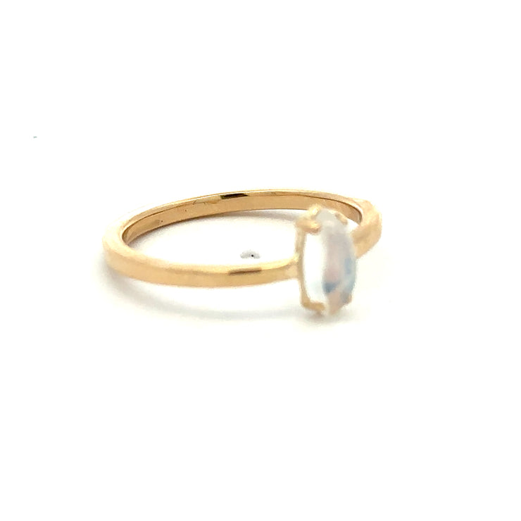 14 Karat Sapphire & Diamond Fashion Ring