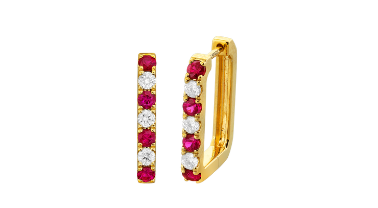 Ruby Earrings