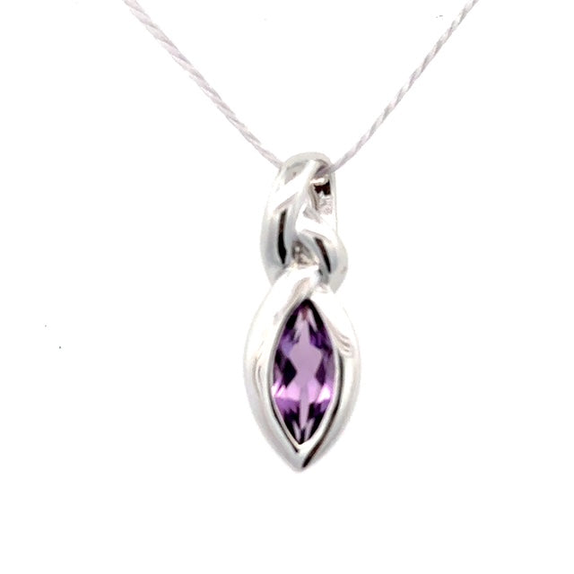 Sterling Silver Amethyst Pendant