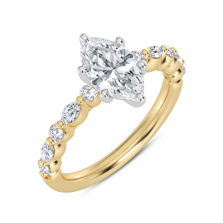 Diamond Semi-Mount Ring