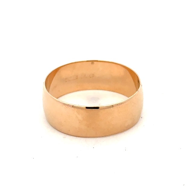 Estate 8mm Wide Wedding Band