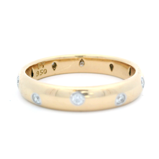 Scattered Diamond Eternity Band