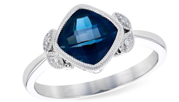 Blue Topaz Ring