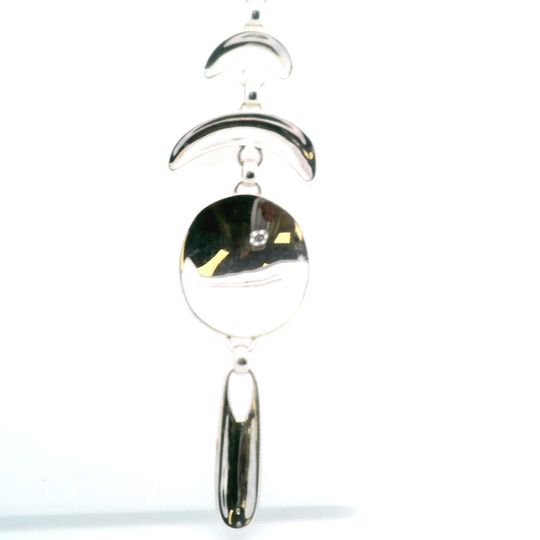 Estate Robert Lee Morris Modernist Dangle Pendant