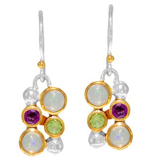 SS/ 22K Vermeil Earrings