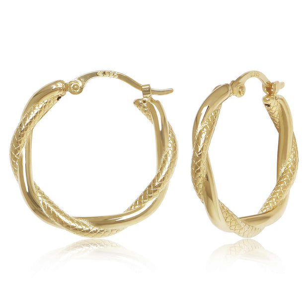 Gold Hoop Earrings