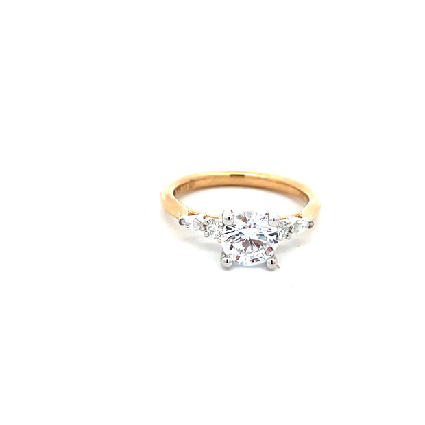 Diamond Semi Mount Ring