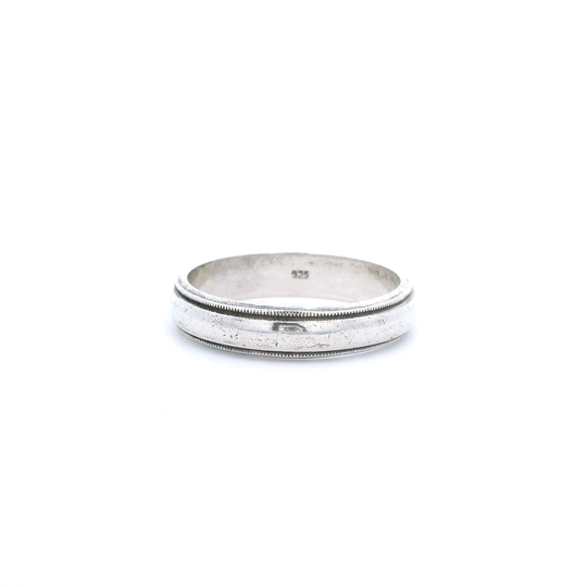 Estate Beaded Edge Band