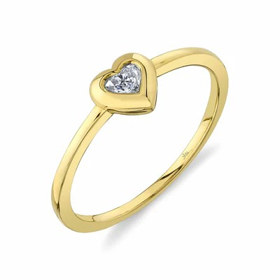 Diamond Heart Ring