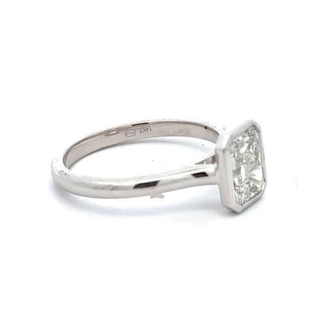 Radiant Diamond Engagement Ring