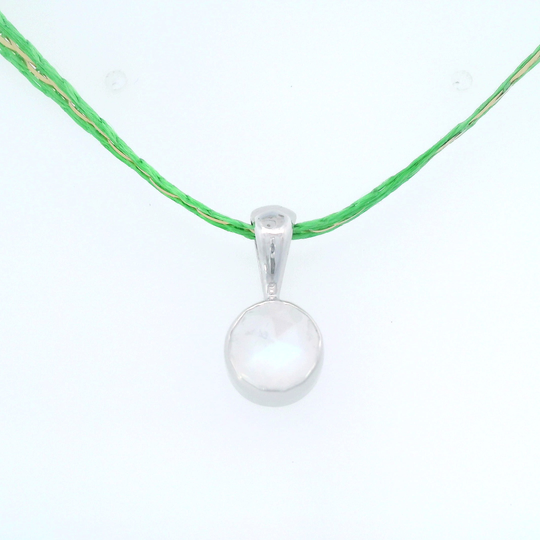 Moonstone Solitaire Pendant